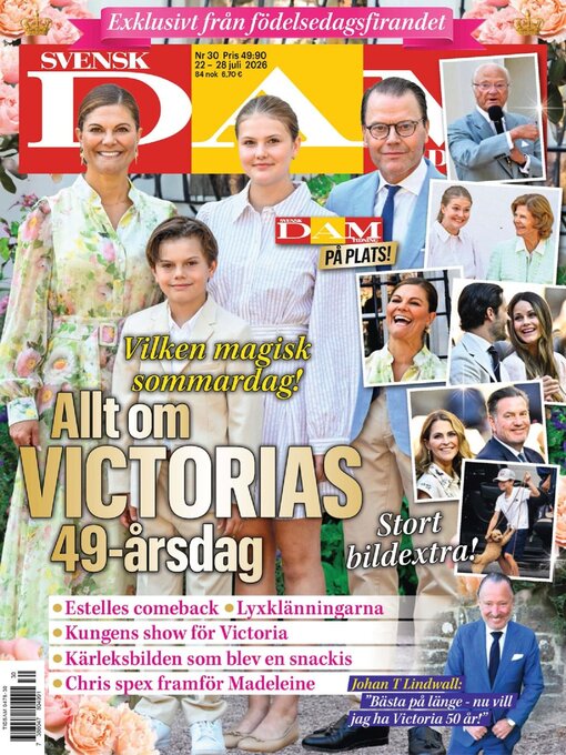 Cover image for Svensk Damtidning